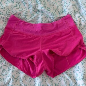 Bright Pink Athletic Shorts